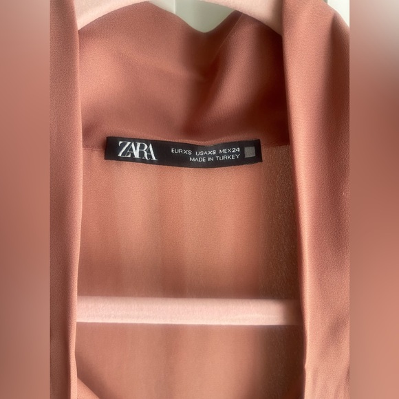 ZARA Ruffled Flowy Blouse - Picture 7 of 8